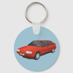 Citroën BX red Keychain