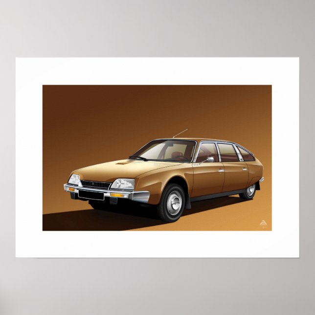 Citroen CX 2000 Poster (Front)