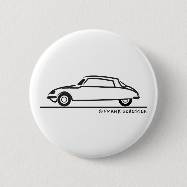 Citroën DS 21 Pinback Button (Front)