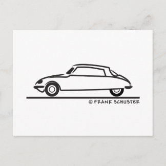 Citroën DS 21 Postcard