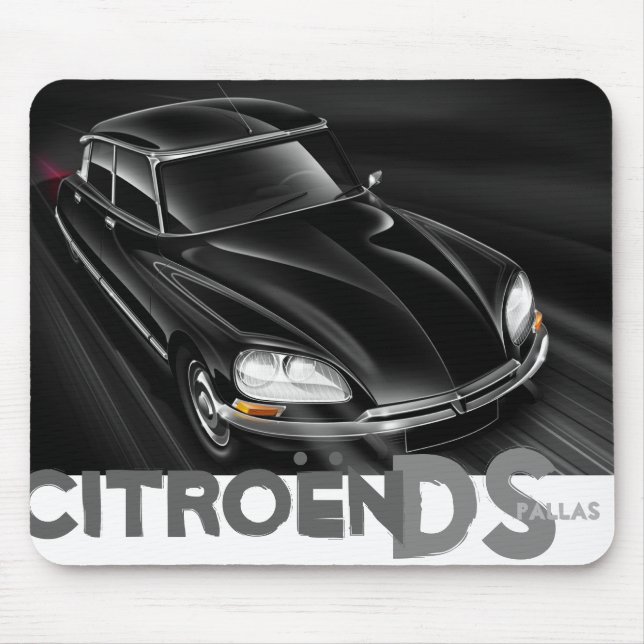 Citroen DS Pallas Mouse Mat (Front)