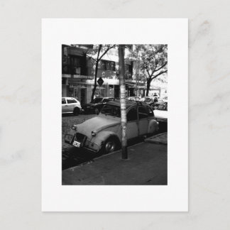 Citroen on Guise in Buenos Aires Postcard