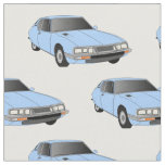 Citroen SM Ice Blue Fabric