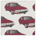 Citroen SM Maroon Fabric (License Plate Modified)