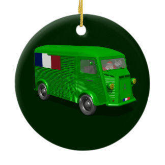 Citroen Type H Van Tube Ceramic Ornament