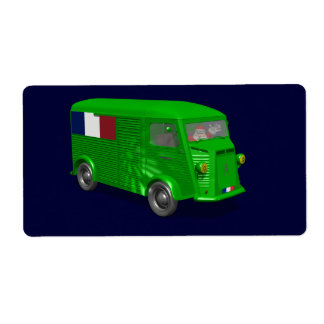 Citroen Type H Van Tube Label