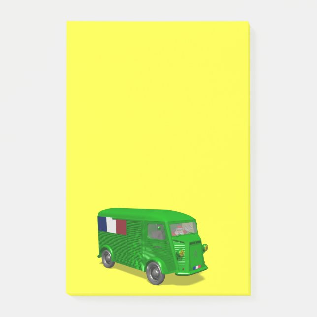Citroen Type H Van Tube Post-it Notes (Front)