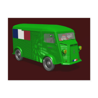 Citroen Type H Van Tube Postcard