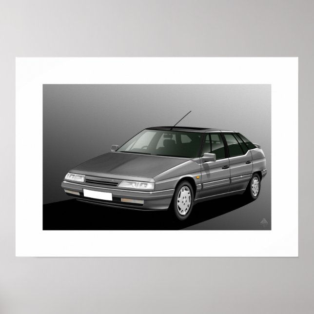 Citroen XM V6 24V Poster (Front)
