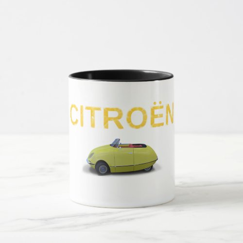 Citron_DS Cabrio Yellow Mug