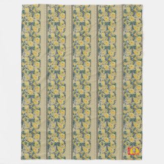 Citron file fleece blanket
