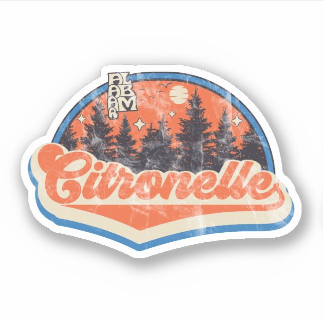 Citronelle, Alabama Sticker (Front)
