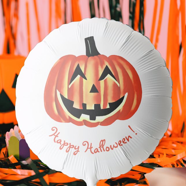 Citrouille d’Halloween souriante  Balloon (Creator Uploaded)