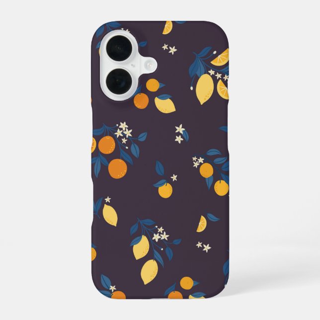 Citrus After Dark Iphone Case (Back)