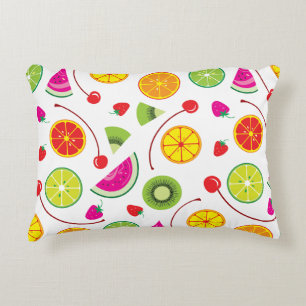 Citrus and Berries Accent Pillow