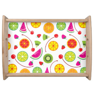 Citrus and Berries Serving Tray