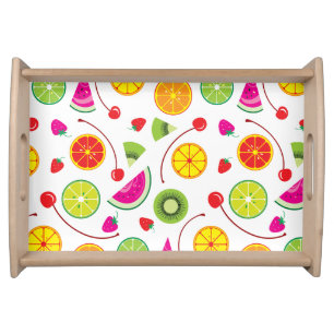 Citrus and Berries Serving Tray
