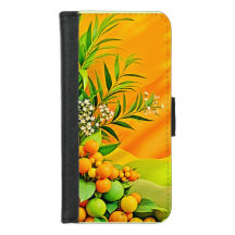Citrus and Leaves Graphic