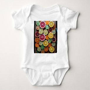 citrus baby bodysuit