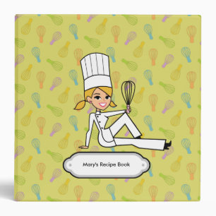Citrus Baker Themed Recipe Binder