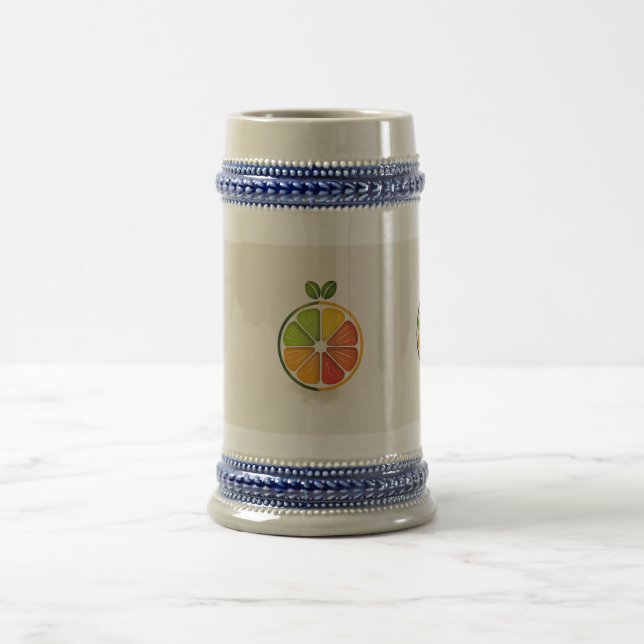 Citrus  beer stein (Center)