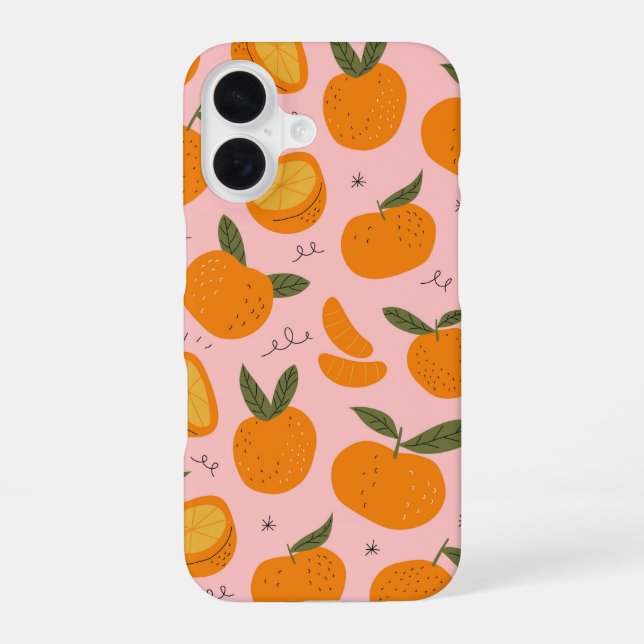 Citrus Bloom Iphone Case (Back)