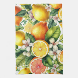  Citrus Bloom Kitchen Towel