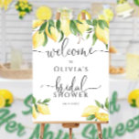 Citrus Bridal Shower Welcome Foam Board<br><div class="desc">Citrus Bridal Shower Welcome Foam Board. For more advanced customization of this design,  simply select the "Customize It" button above! “Other products from this Collection” under the main product view. Or see the entire collection here: https://www.zazzle.com/collections/she_found_her_main_squeeze_lemon_bridal_shower-119867915803999104</div>