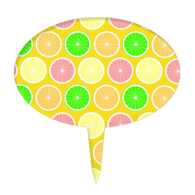 Citrus Cake Topper (Front)