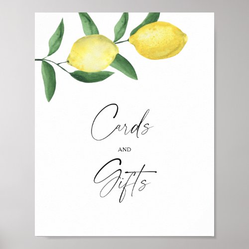 Citrus _ Cards and Gifts  Poster