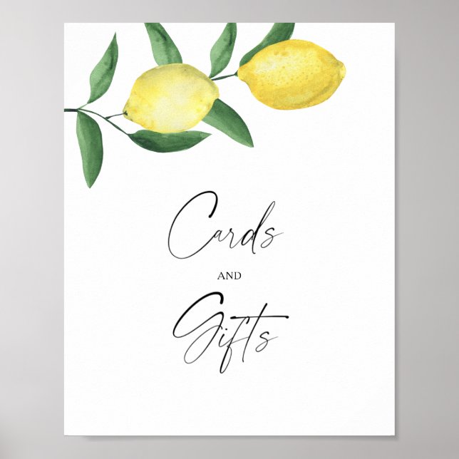 Citrus - Cards and Gifts  Poster (Front)