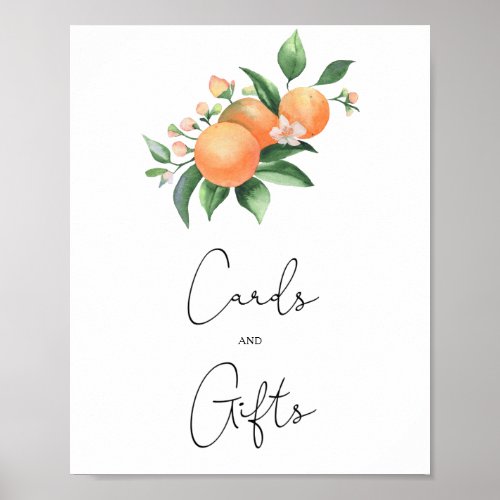 Citrus _ Cards and Gifts Poster