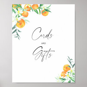 Citrus - Cards and Gifts Poster