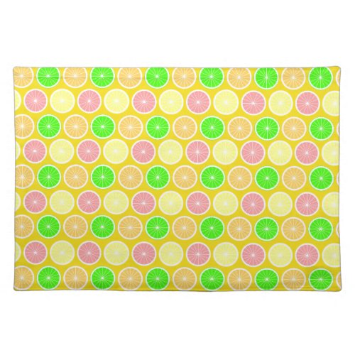 Citrus Cloth Placemat