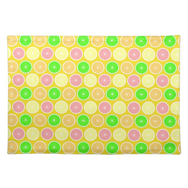 Citrus Cloth Placemat (Front)