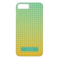 Citrus Color Blend Name Abstract Monogram iPhone 8 Plus/7 Plus Case