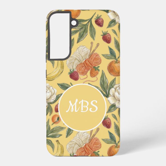 Citrus Custom Craft Bag Samsung Galaxy Case (Back)