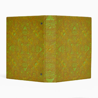 Citrus Damask Mandala Binder