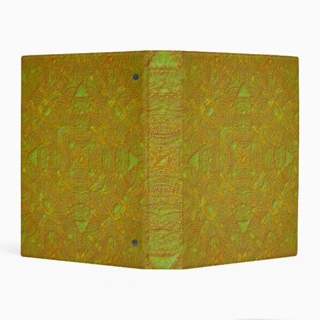 Citrus Damask Mandala Binder (Background)