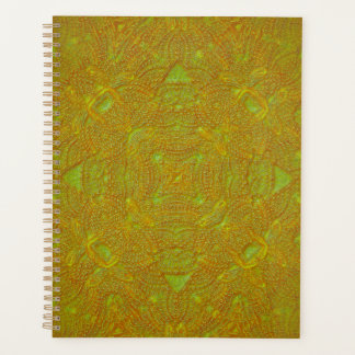 Citrus Damask Mandala Binder Planner