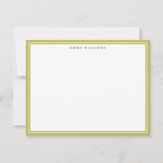 Citrus Double Frame Note Card