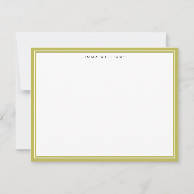 Citrus Double Frame Note Card (Front)