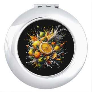 Citrus Explosion Compact Mirror