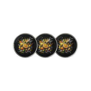 Citrus Explosion Golf Ball Marker