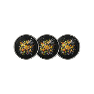 Citrus Explosion Golf Ball Marker