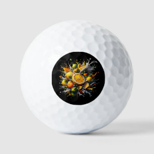 Citrus Explosion Golf Balls