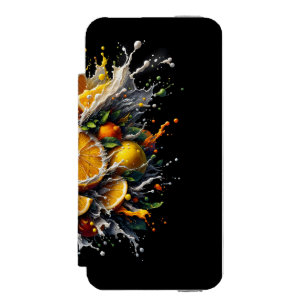 Citrus Explosion iPhone SE/5/5s Wallet Case