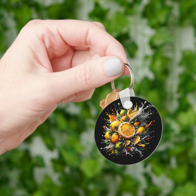 Citrus Explosion Keychain (Hand)