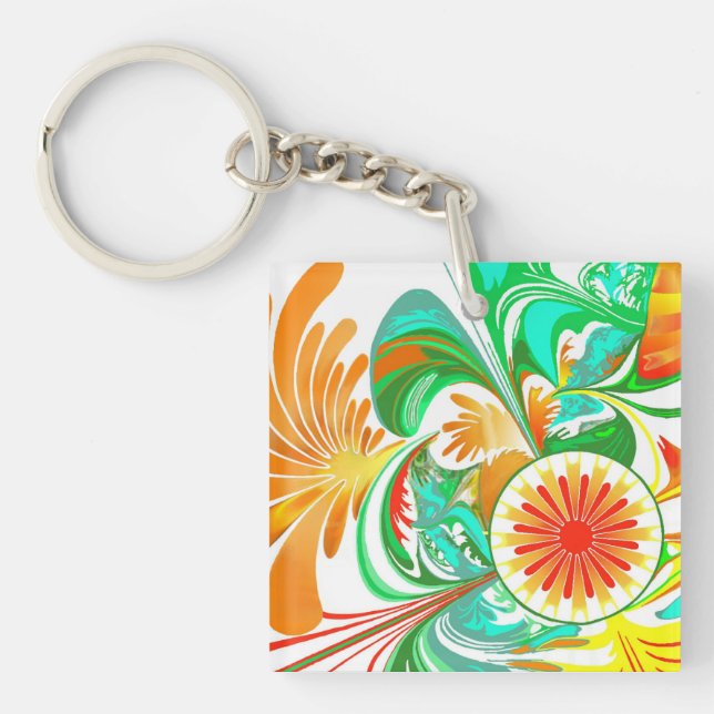 Citrus Explosion Keychain (Front)