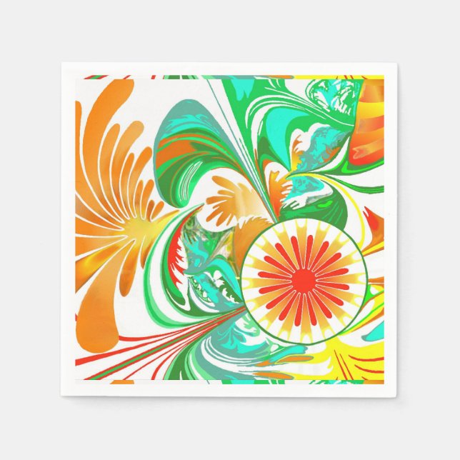 Citrus Explosion Napkins (Front)